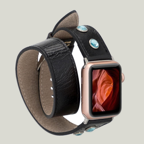 Solitare Deri Apple Watch Kordonu
