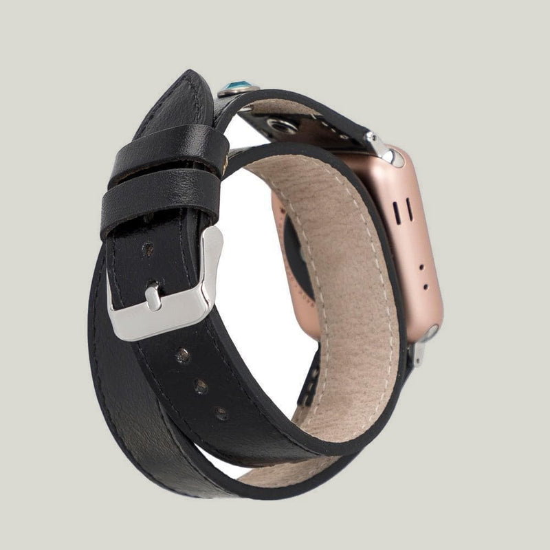 Solitare Deri Apple Watch Kordonu