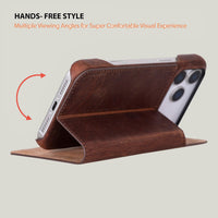 Sonat Deri Folio Kılıf — iPhone 17 Pro — detay 9