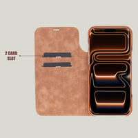 Sonat Deri Folio Kılıf — iPhone 17 Pro Max — detay 7