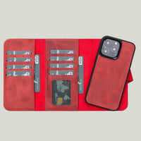 Vera Deri Cüzdan Kılıf — iPhone 13 Pro Max — detay 2